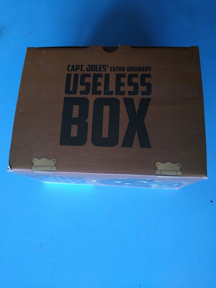 Capt. Jules' Extra-ordinary Useless Box Machine Contraption Think geek
