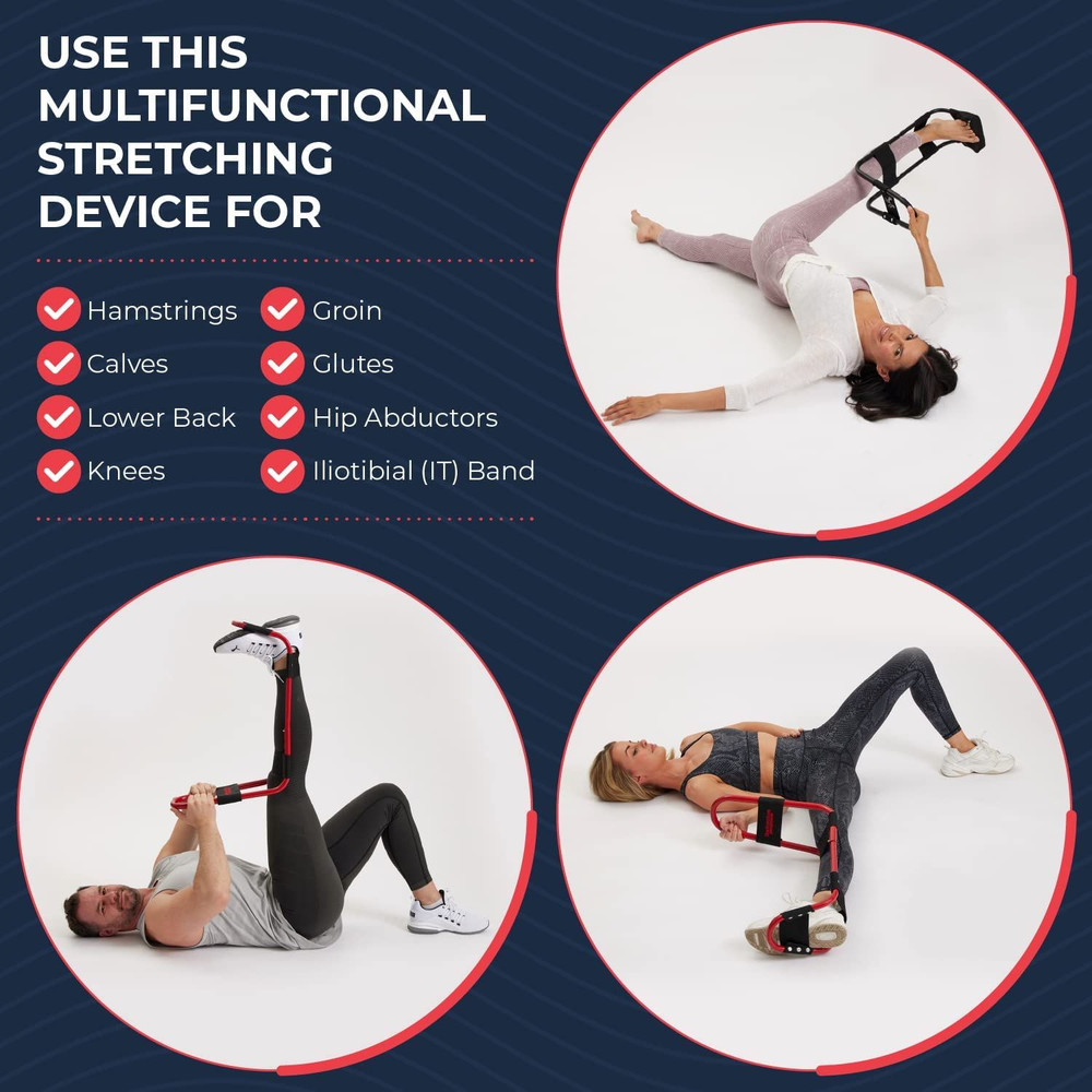 IdealStretch Original Hamstring Stretcher Device - & With Wedge