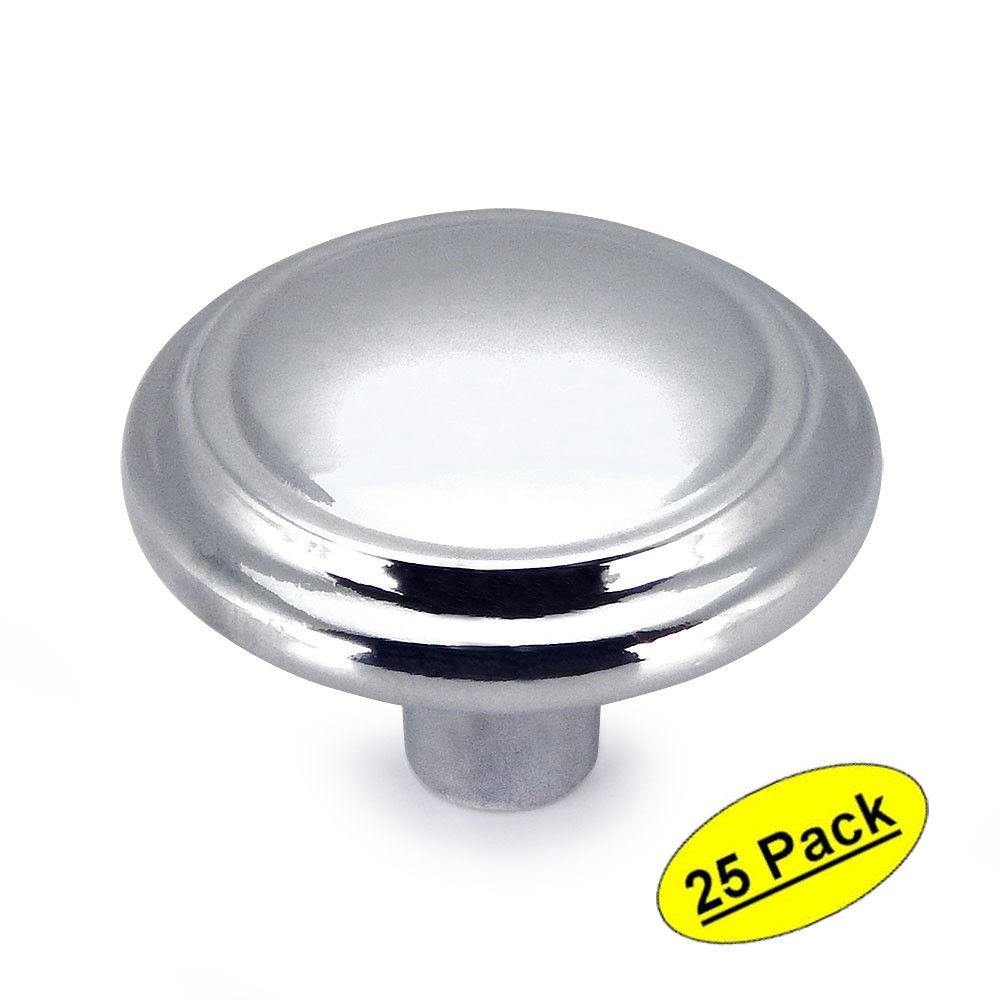 *25 Pack* Cosmas Cabinet Hardware Polished Chrome Knobs - #799CH