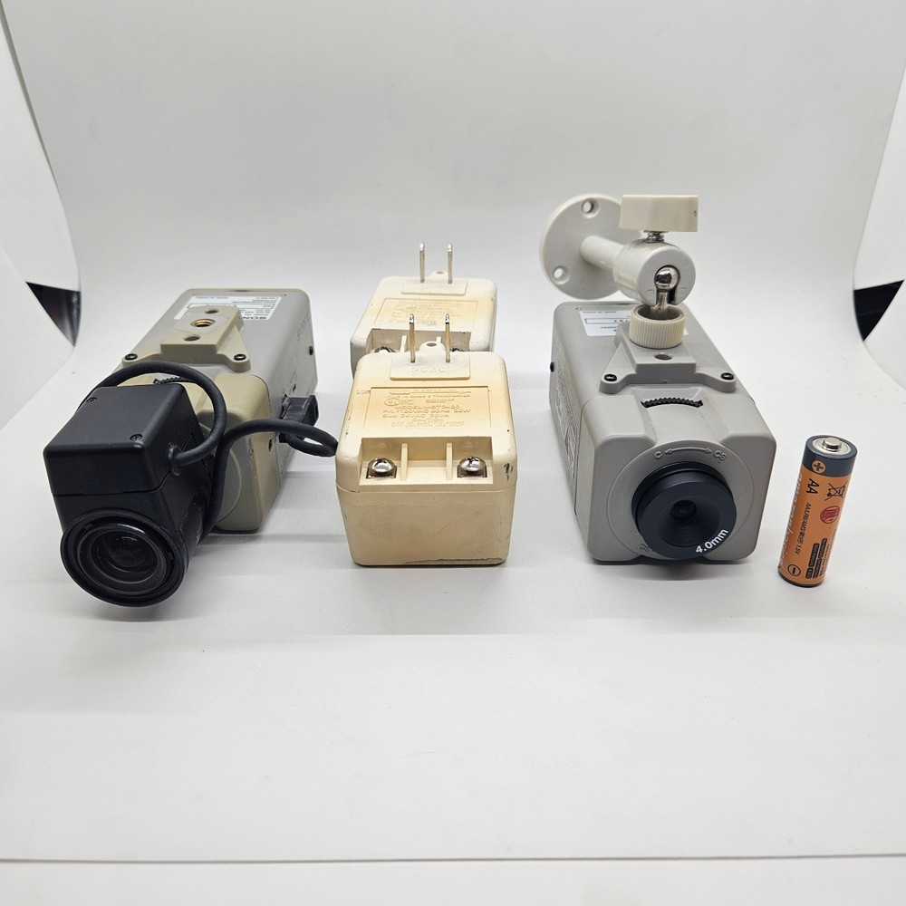 SONY - HyperHAD B&W CCD Indoor Video Surveillance Camera SPT-M124 (2 Pack)