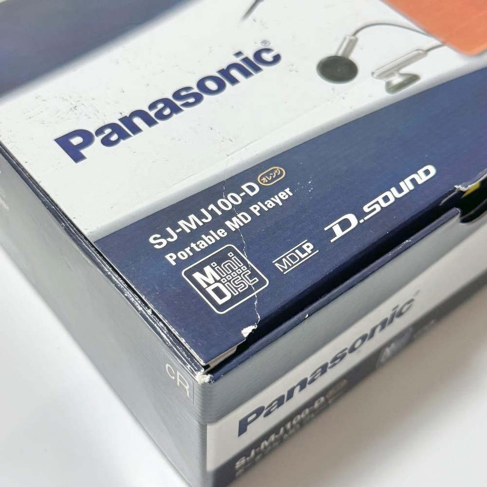 Panasonic SJ-MJ100 Portable MD Player Operation confirmed