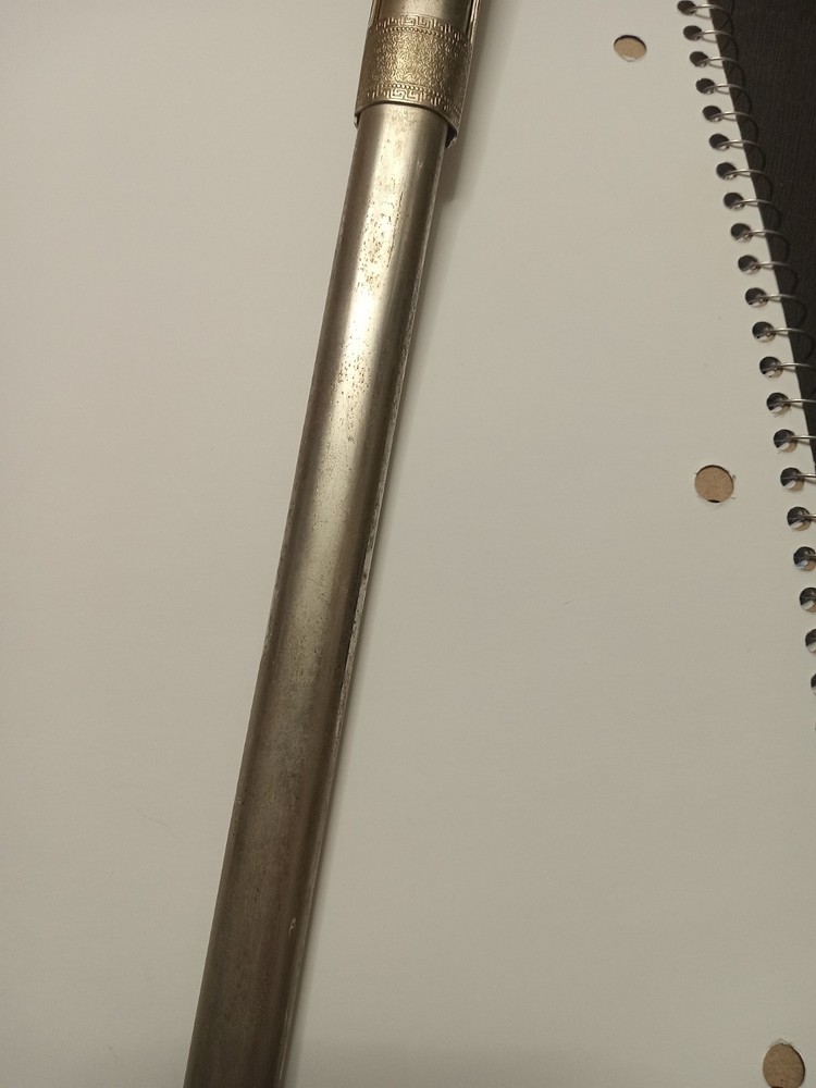 Antique Masonic Ceremonial Sword & Scabbard unknown maker Knights Templar nice