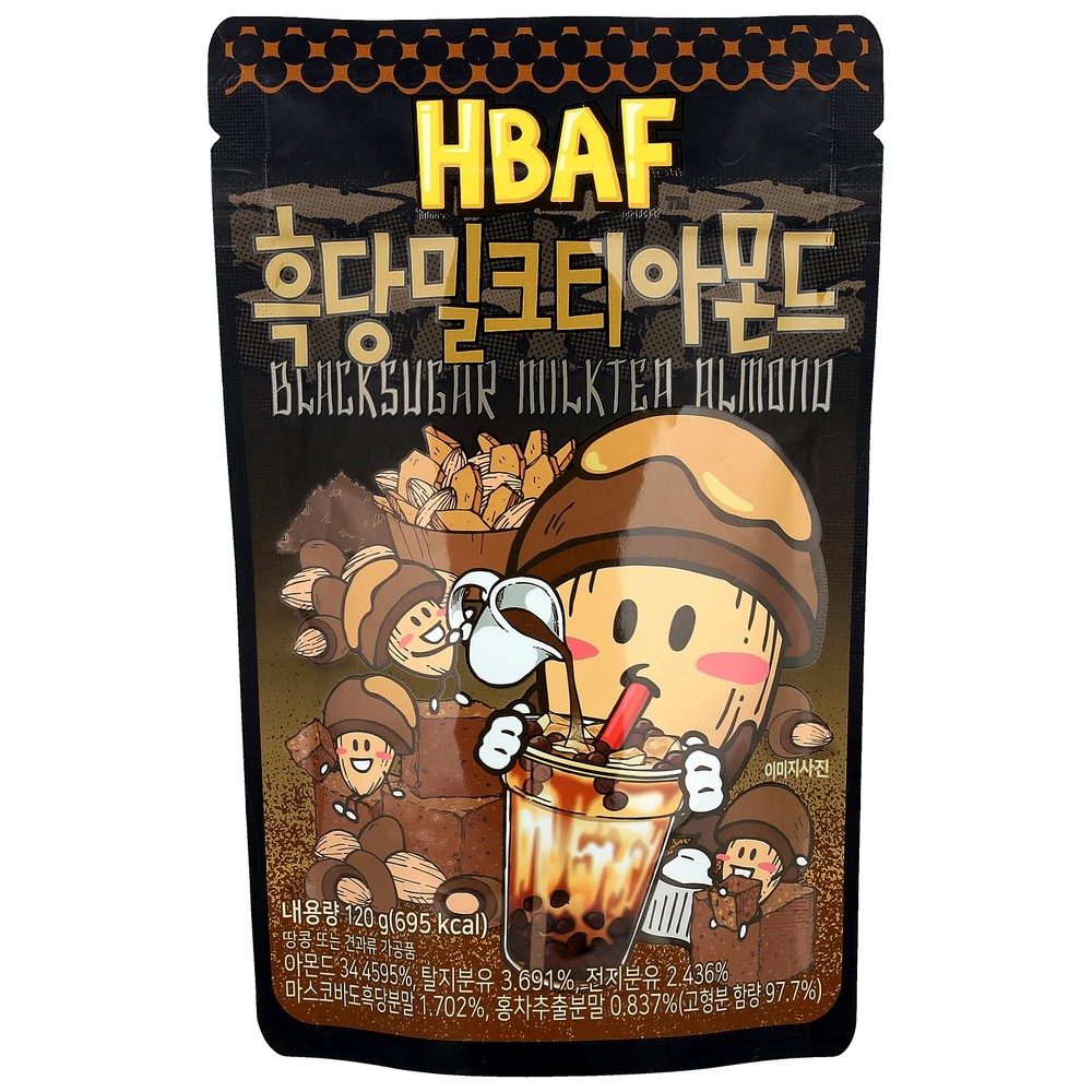 Blacksugar Milktea Almond, 120 g