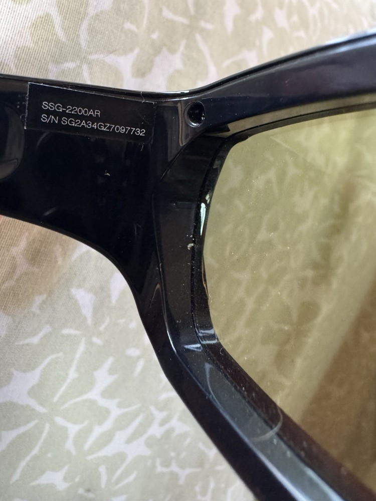 Two - 3D Active Glasses SSG-2200AR By Samsung