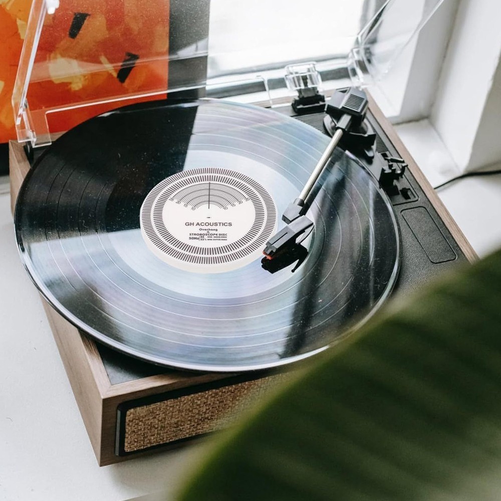 Reliable Speed Test Disk for Ensuring Turntable Accuracy on Vinyl Records