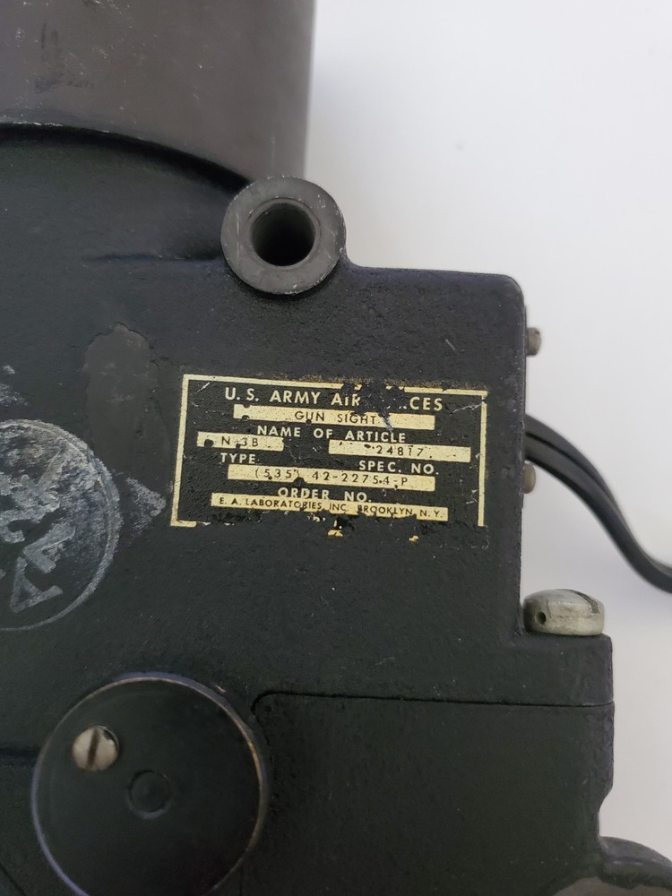 US Army Air Forces N-3B Gunsight