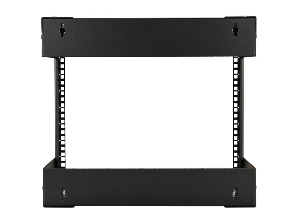 StarTech.com RK812WALLOA 8U Open Frame Wall Mount Equipment Rack - Adjustable De