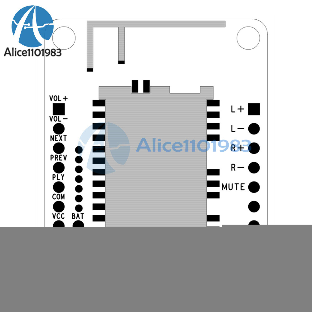 QCC3034 Bluetooth5.1 Receiving Module Support APTX APTXHD Audio Amplifier Module