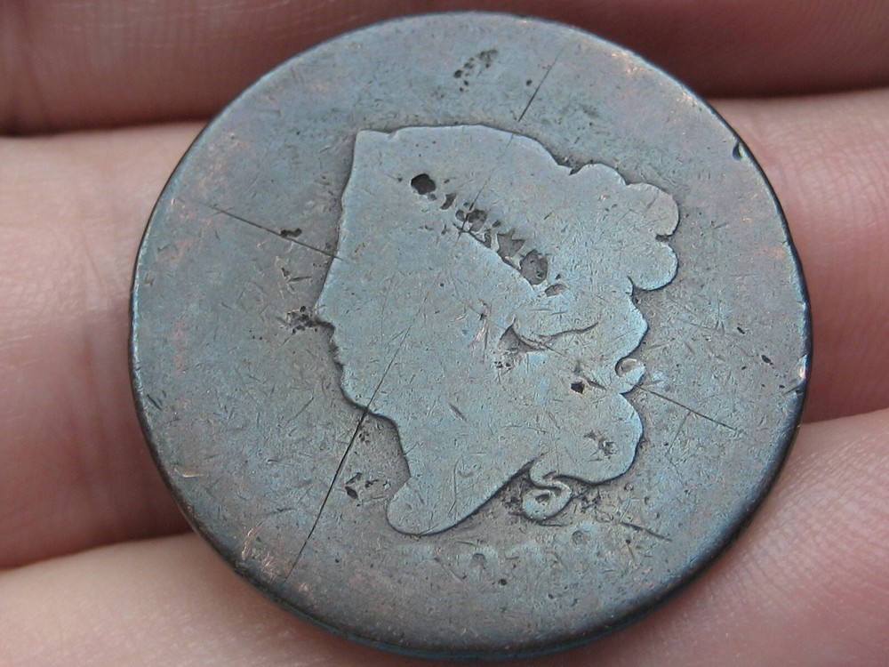 1818 Matron Head Large Cent- Lowball, Heavily Worn