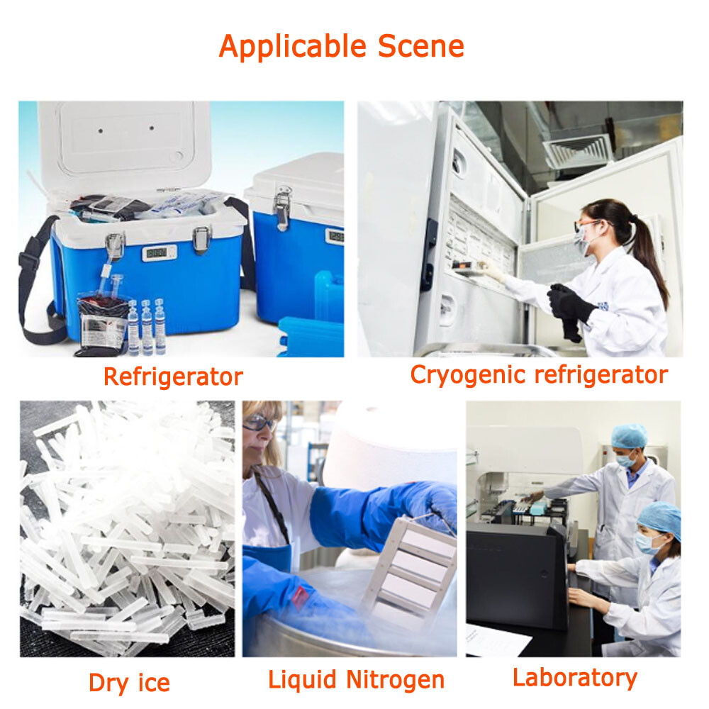 Reusable Temperature Data Logger PDF Report Temperature Humidity Recorder USB