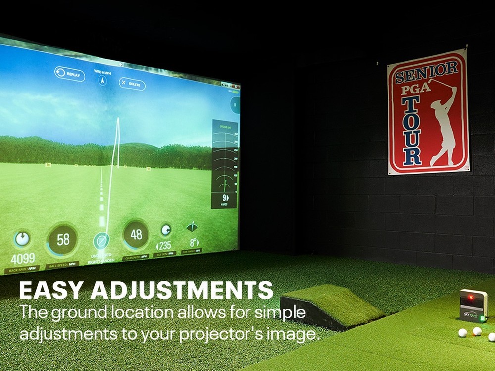 SkyTrak Floor Projector Case | Home Golf Sim Set Up