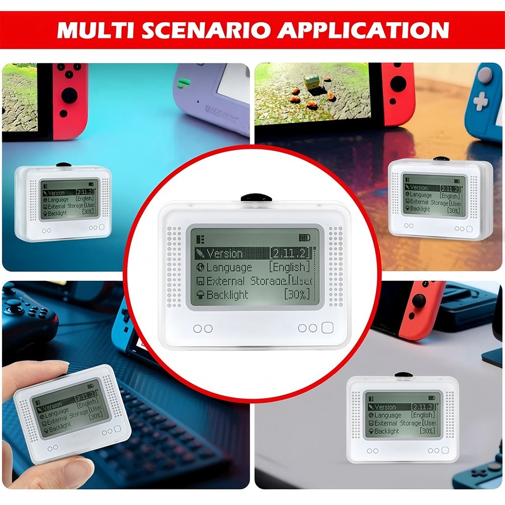 Amiibo NFC Tag Emulator Bluetooth-Compatible Emulator for Nintendo Switch 1 & 2