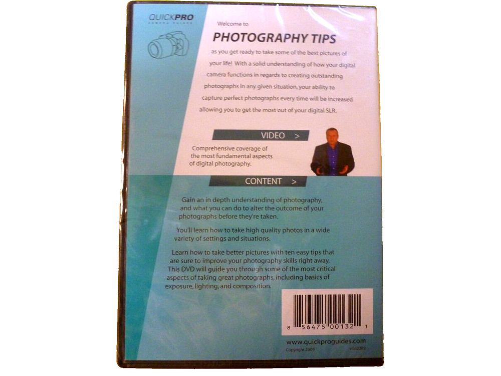 QUICK PRO Camera Guides: Photography Tips - Interactive DVD Tutorial - 99