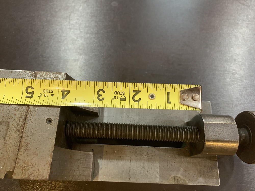 Die Makers Vise 3”x 4” working surface 7” Total Length