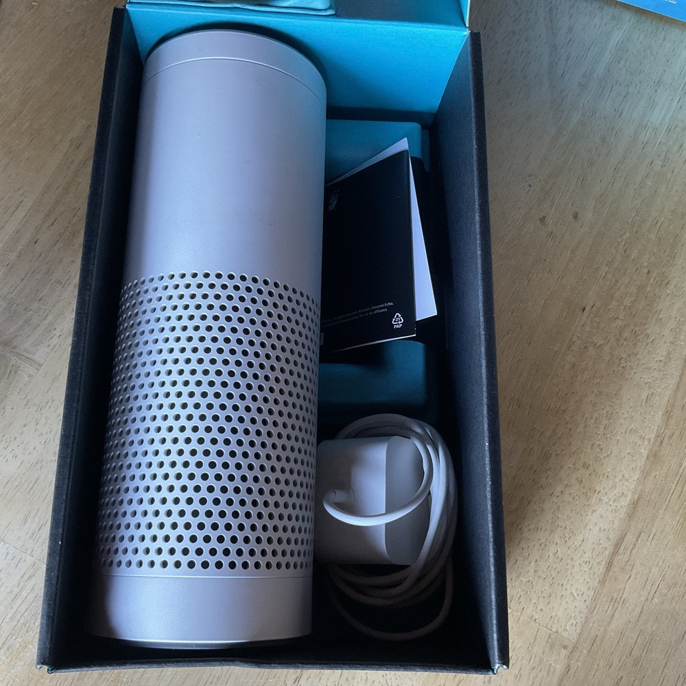 Amazon Echo Plus (RARE)Smart ALEXA Large Speaker Open Box Never Used White
