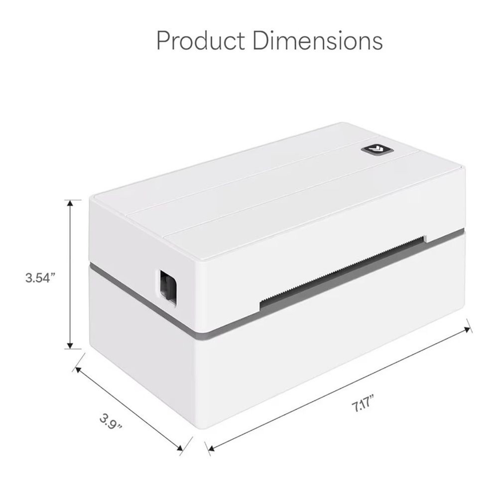 Core Innovations Bluetooth Thermal 4x6 Shipping Label Printer