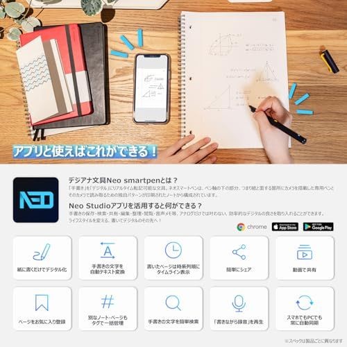 Neo smartpen〈Write digital〉 Neo smartpen dimo Dimo ​​Instantly linked with smart