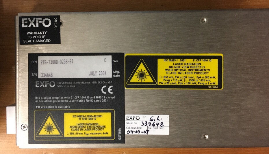 EXFO FTB-400 & FTB-7300D OTDR UPGRADED!!!