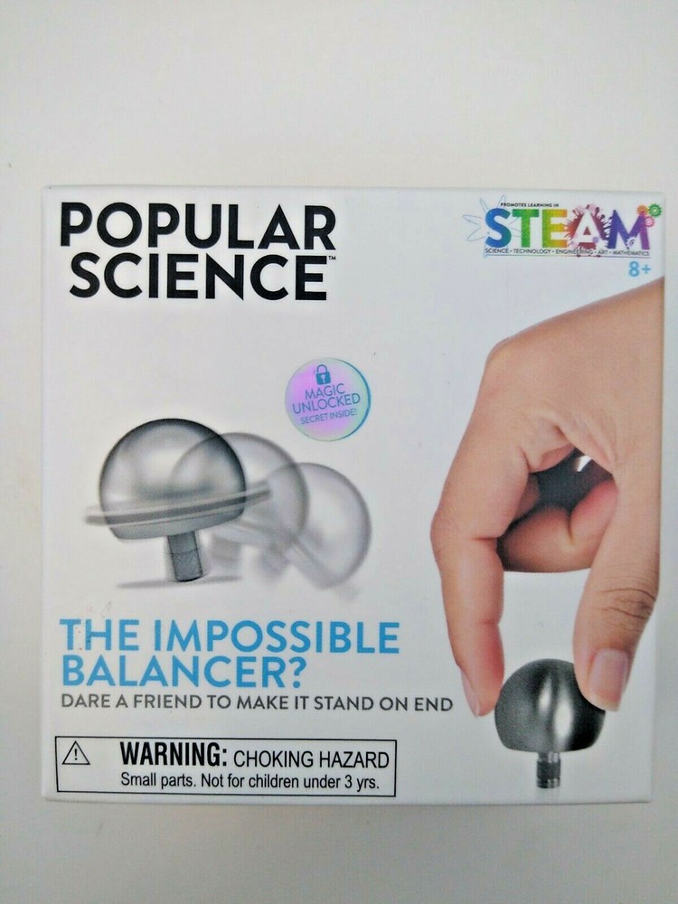 Popular Science The Impossible Balancer~New in Box~STEAM