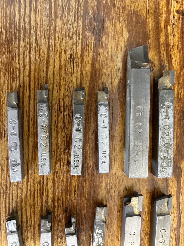 High Speed Steel HSS 5pc Square Tool Bit Set C-4 C2, C7 C2