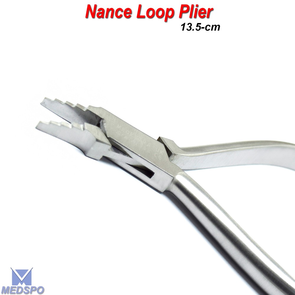 Orthodontic Wire Bending Loop Forming Pliers Dental Nance Loop Plier Ortho Tools