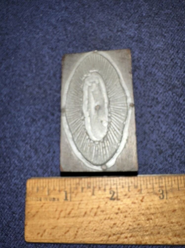 Print Block “ Border Frame “ Lead Face