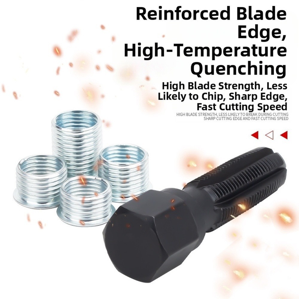 Precision Cutting Tool Re-thread Tap Thread Repair Tasks Black Oxide Treatment