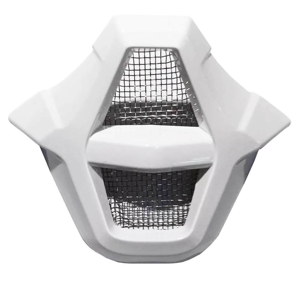 Fox Racing V2 Helmet Front Mouth Piece Vent White