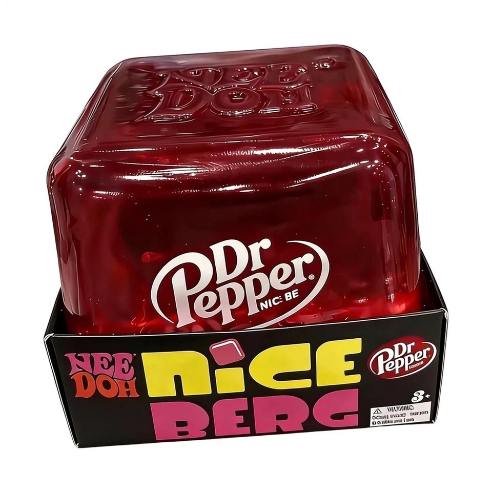 Needoh Limited Edition Dr Pepper Nice Cube Suptid Squish US