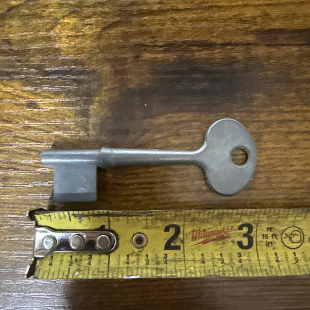 2 3/4" NOS BIT KEY BLANK  - PERFECT for OLD LOCKS