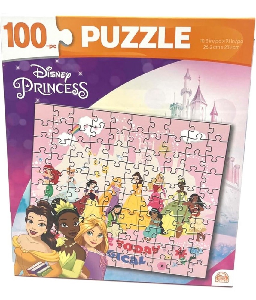 Disney Princess Puzzle - 3pk