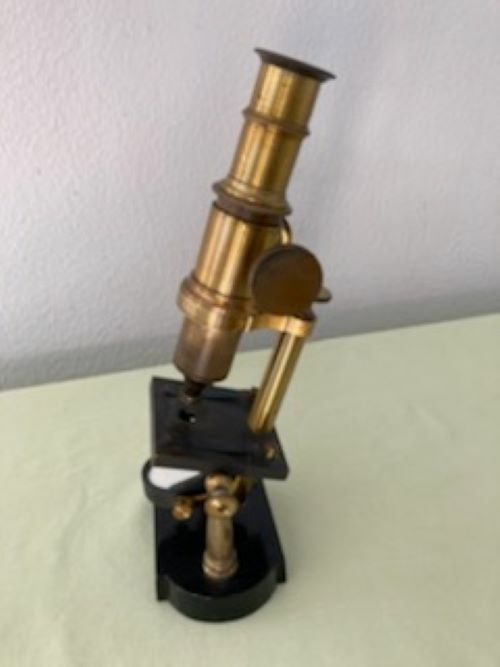 Double Pillar Hartnack Compound Microscope, circa 1875