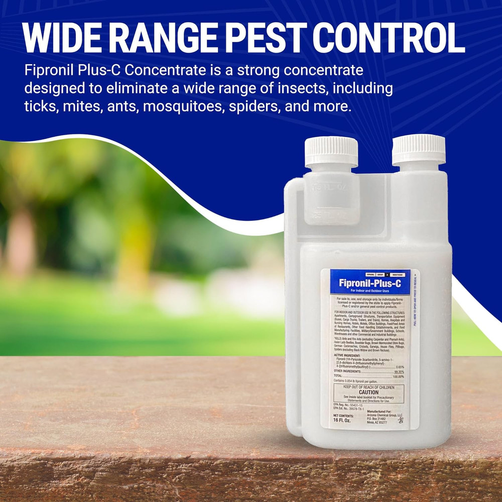 Fipronil plus C Pest Control Concentrate - Roach Killer Indoor Infestation