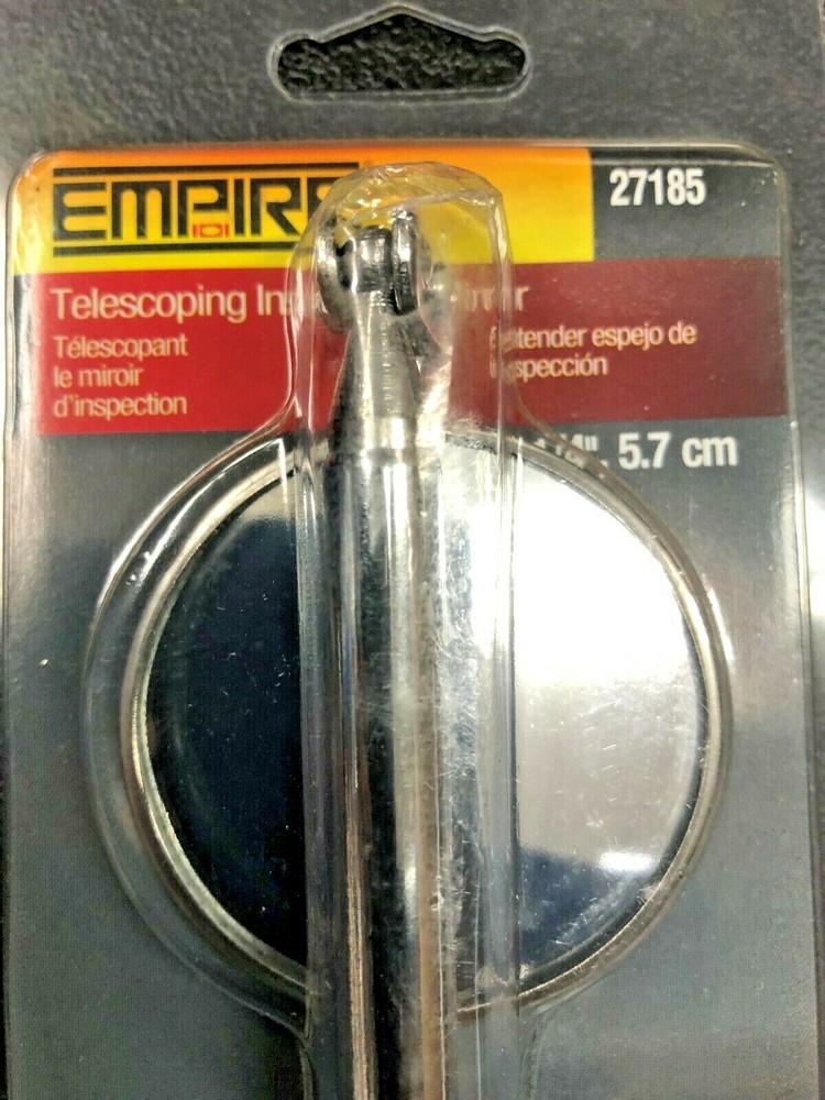 EMPIRE 27185 TELESCOPIC INSPECITION MIRROR 2-1/4" DIA