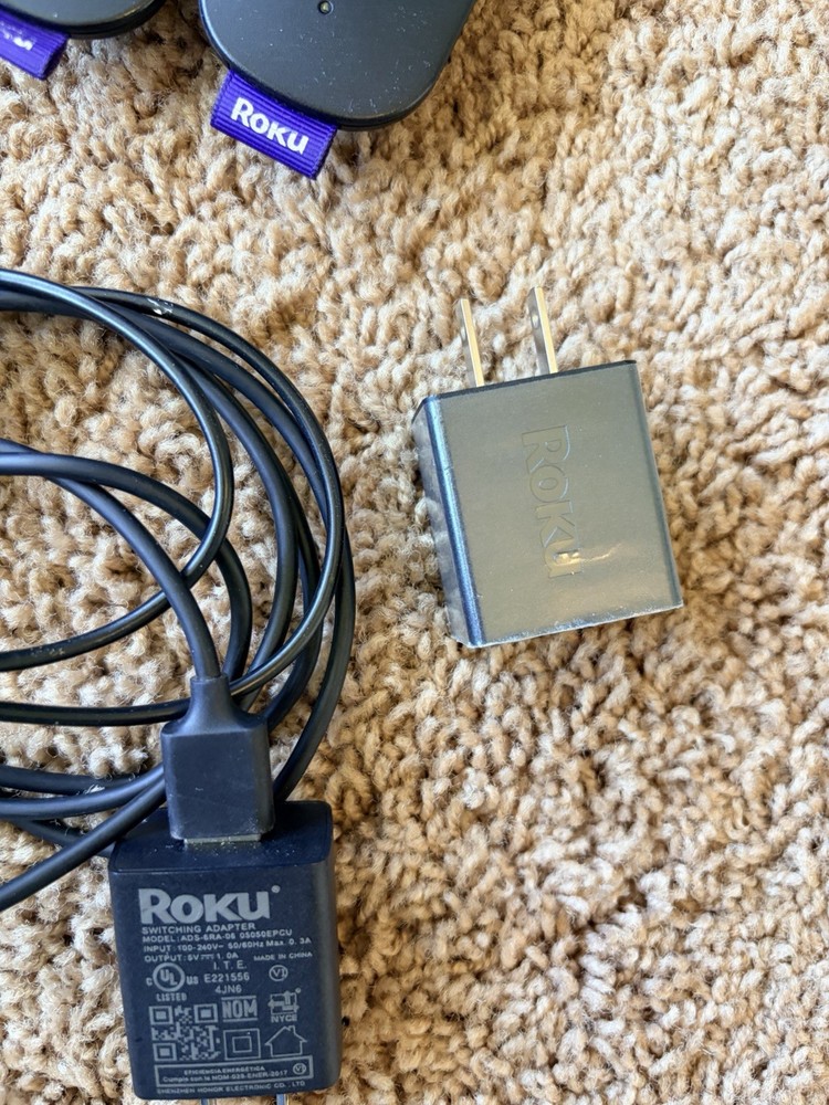 ROKU Lot Bundle HDMI Streaming Stick + Mixed Remotes Authentic Untested As-Is