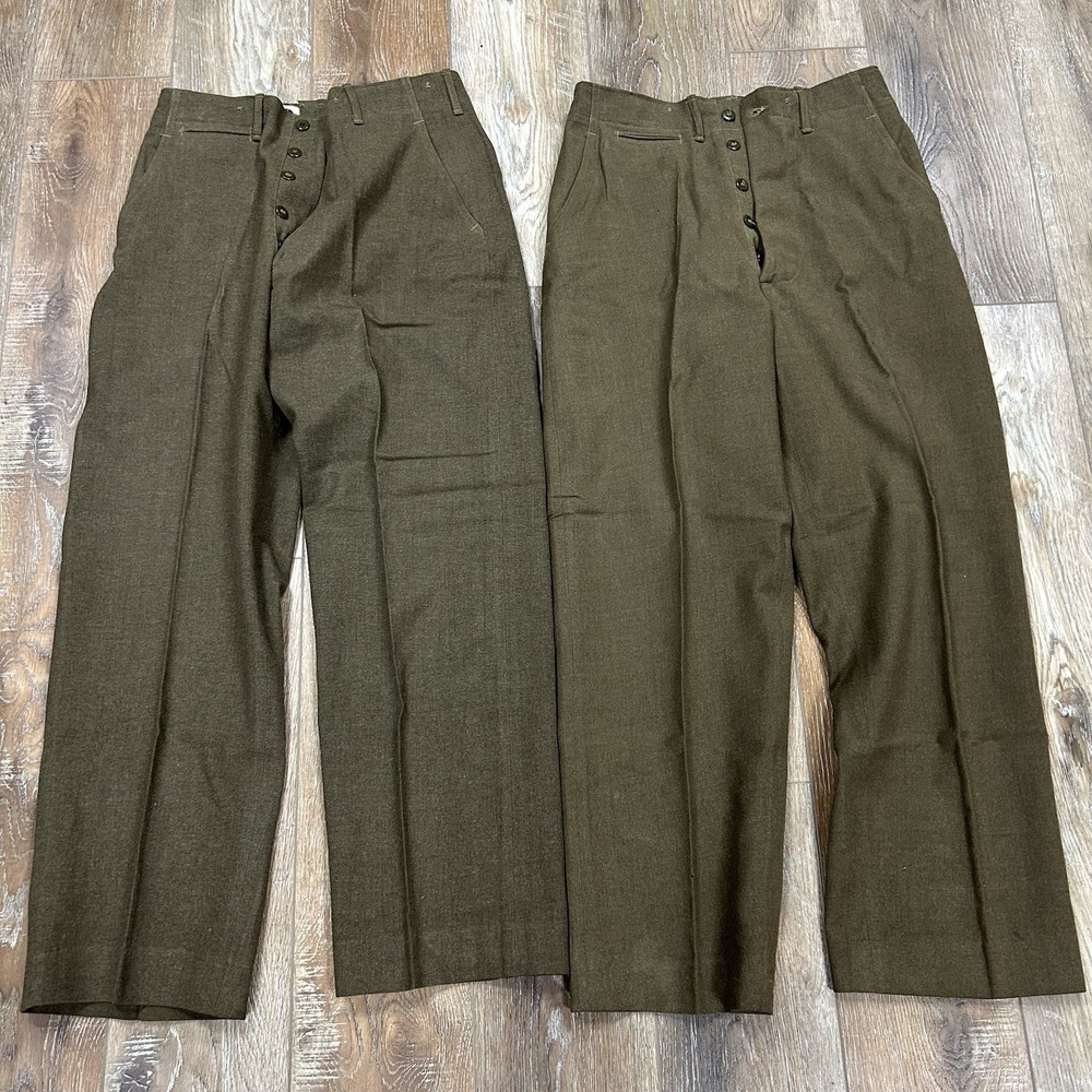 WWII - Korean War Era U.S. Army Personal Effects Duffle Bag Uniform Ike Jacket