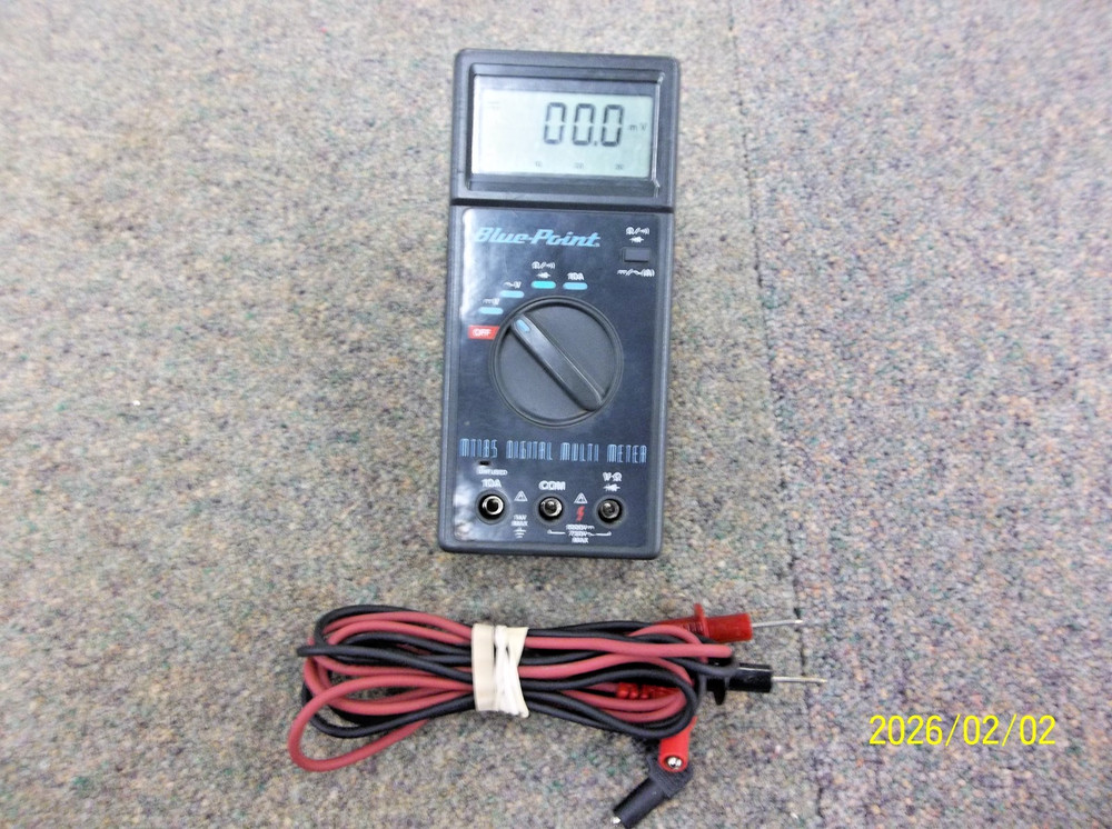 Blue-Point MT185  NICE Auto Ranging Digital Multimeter With Leads