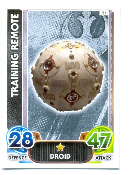Topps 2015 Star Wars Force Attax - Force Awakens #21 - Training Remote