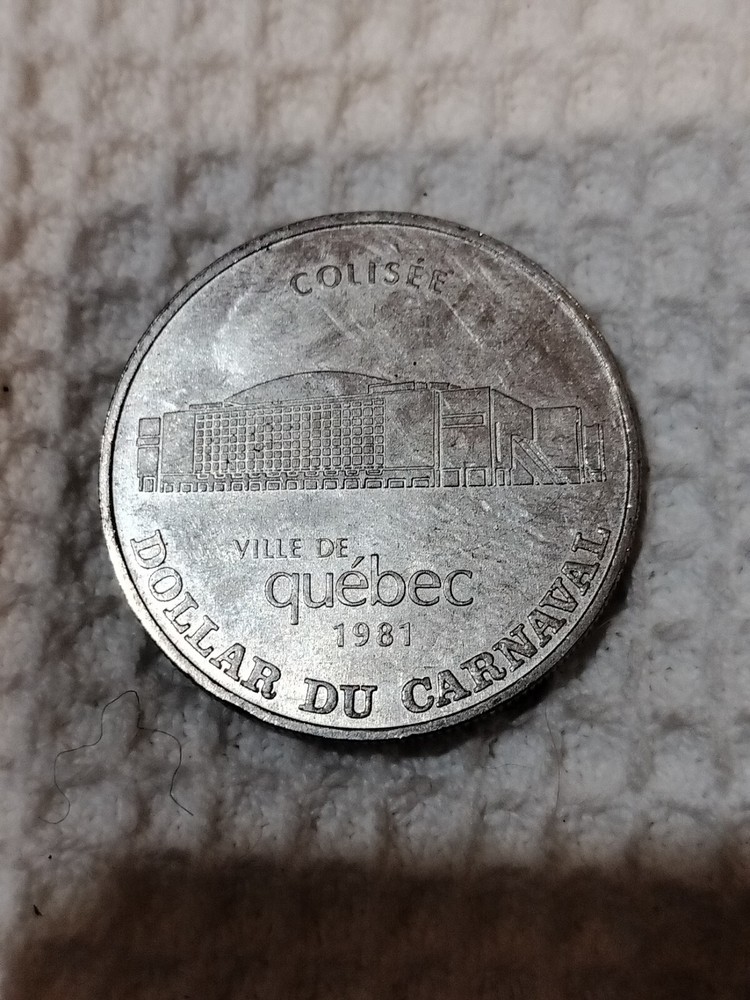 CARNAVAL DE QUEBEC 1965 ISSUED IN 1981 Dollar Du Carnaval