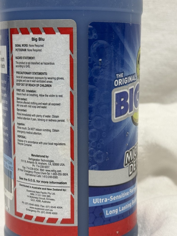 Viper Big Blu Micro Leak Detector Refrigerant Leak Finder 1 Quart