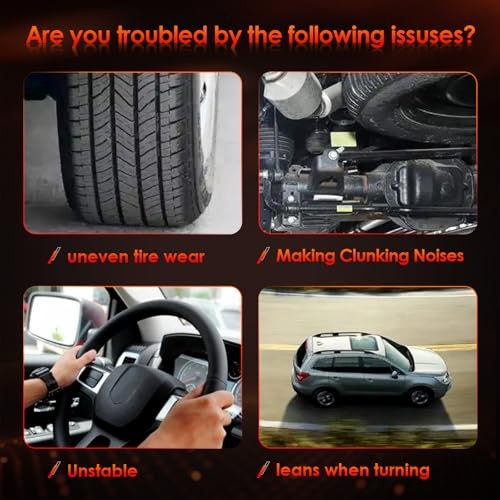 Front Sway Bar Stabilizer Links 2 Pcs｜Replacement For 2007-2017 Buick Enclave,