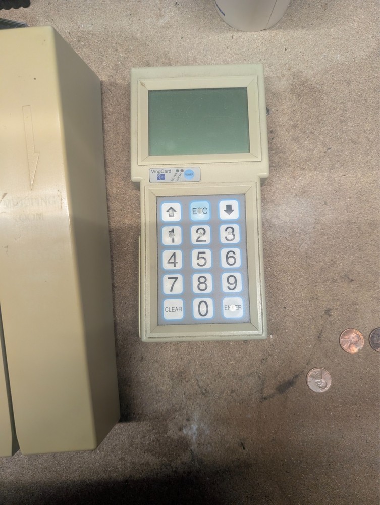 VingCard 2100 keycard encoder