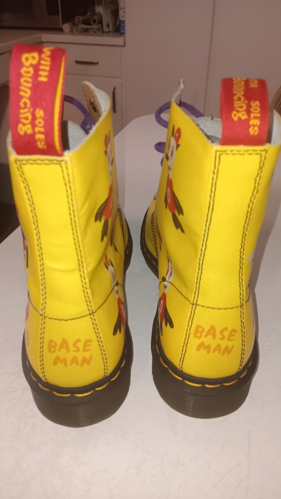 Dr. Martens x Gary Baseman Boots Mens Size 11