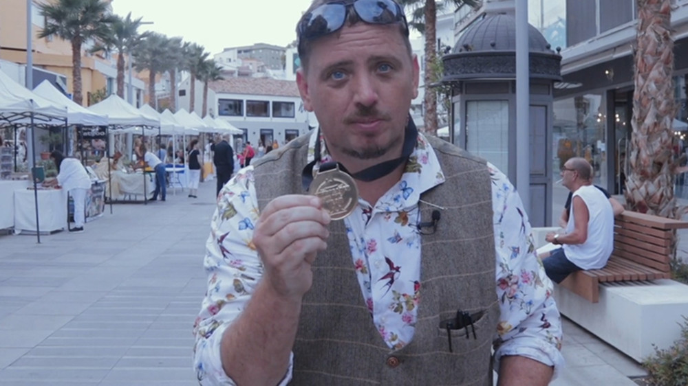 The Medal BLUE by Harry Robson & Matthew Wright