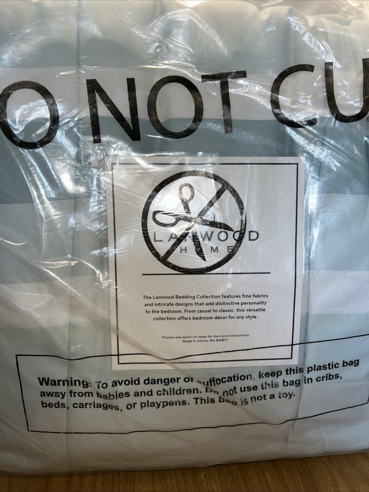 Fairfield Square Collection Austin Stripe/Solid Reversible 8 Pc. Comforter Set,