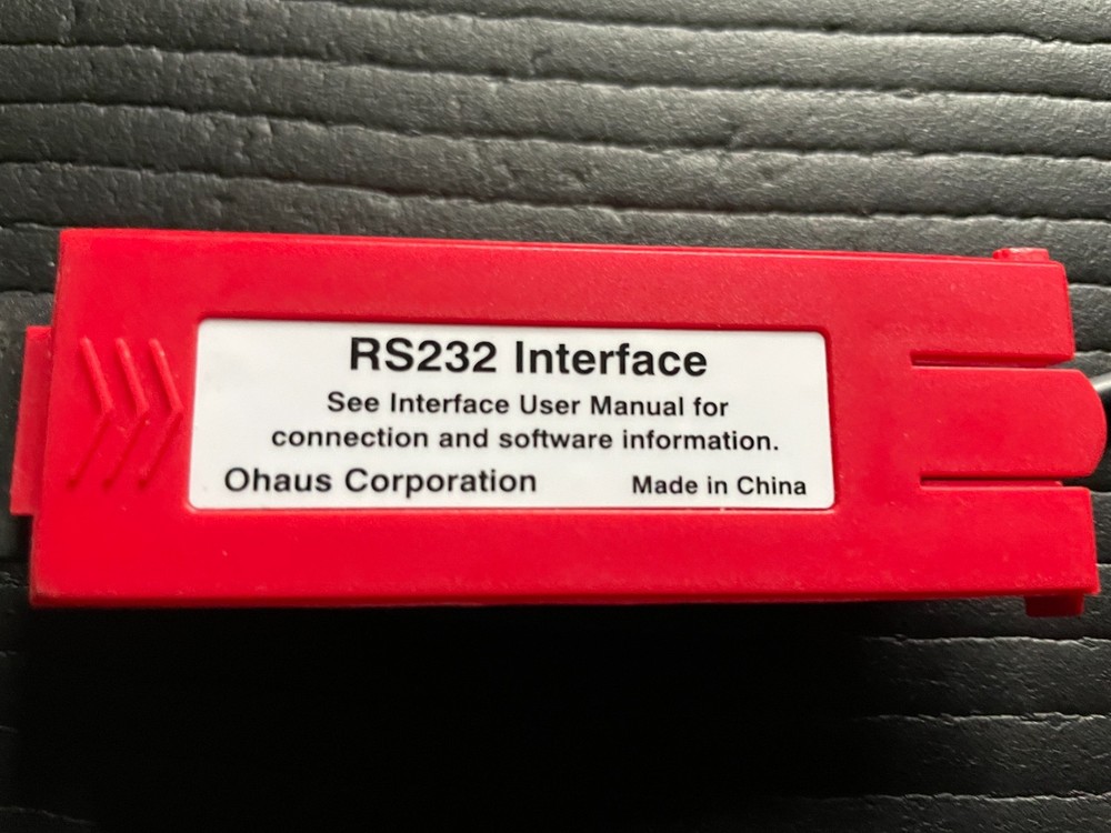 Ohaus Scout Pro RS232 Interface 83032107