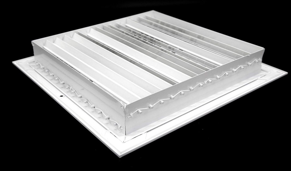 HVAC Premium Aluminum Double Deflection Adjustable Air Supply Diffuser Vent 10"