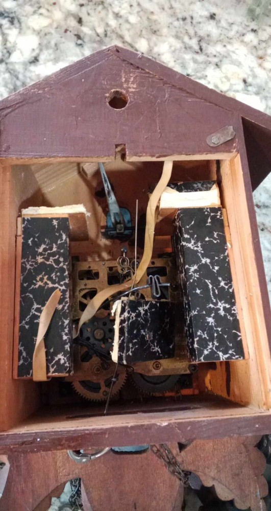 Antique Germany Black Forest Cuckoo Clock