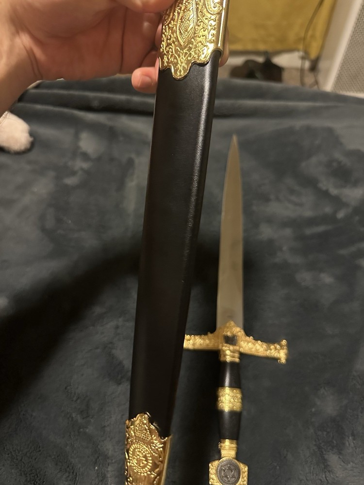 King Solomon Dagger with Scabbard T162
