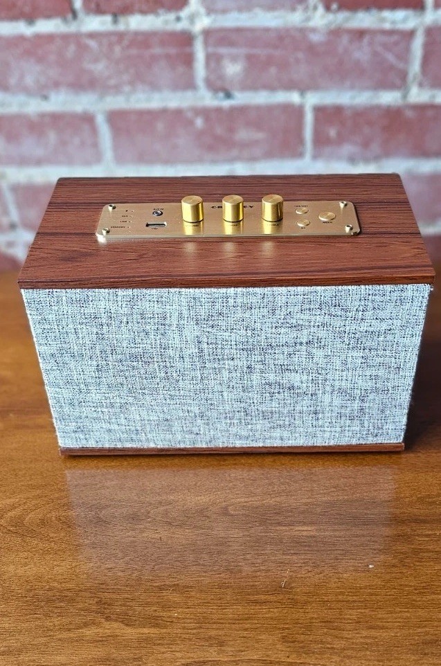 Open Box CR3110A-GY Octave Bluetooth Speaker - Grey